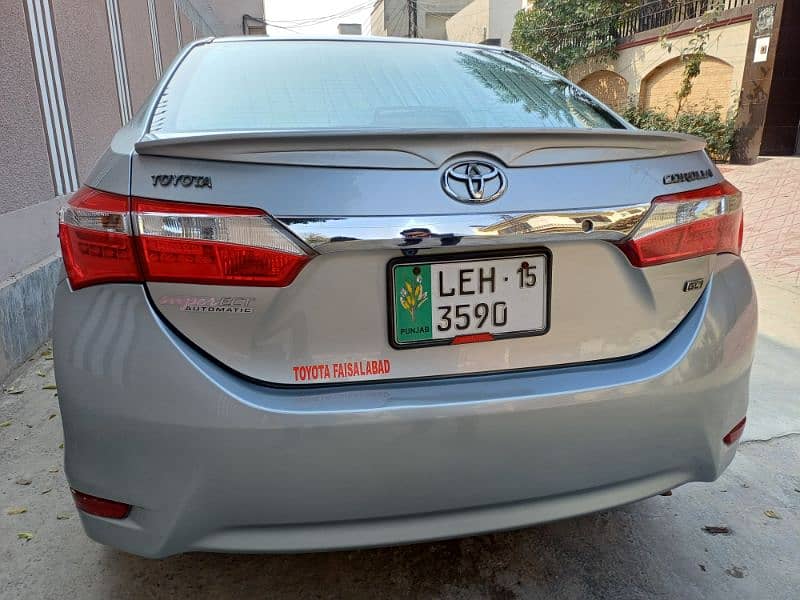 Toyota Corolla GLI automatic 2015 bumper to bumper original car 5