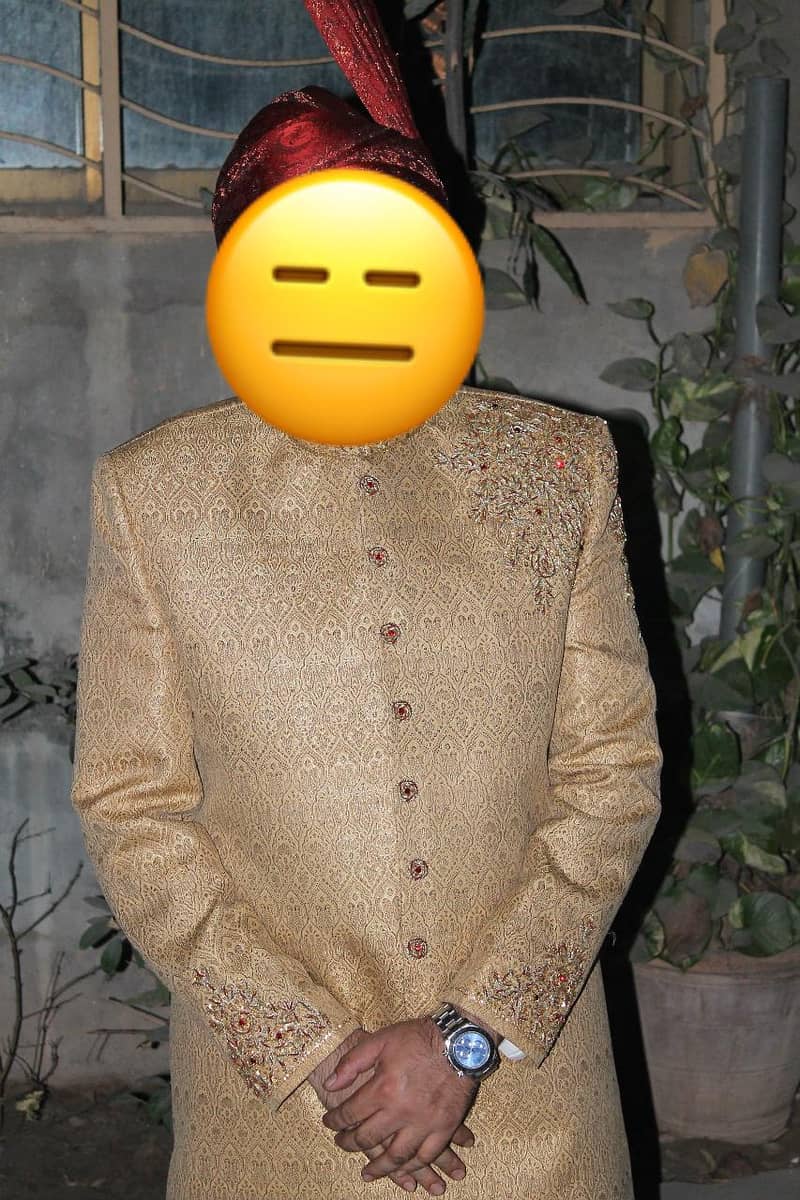 Wedding\ Sherwani\ For sale with kulla 0