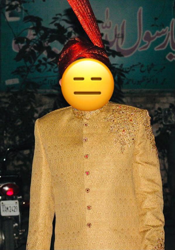 Wedding\ Sherwani\ For sale with kulla 2