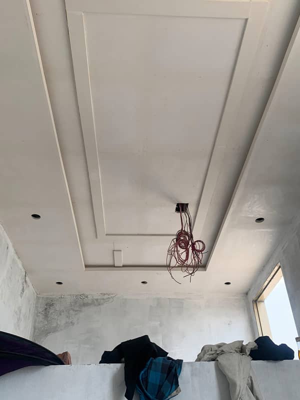 5 MARLA GREY STRUCTER WITH FALL CEILING AND ELECTRIC WIRING FOR SALE. 2