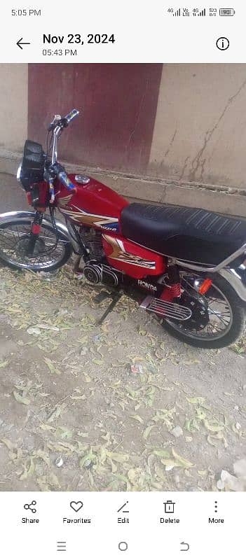 cg125 honda Karachi no 2020 1