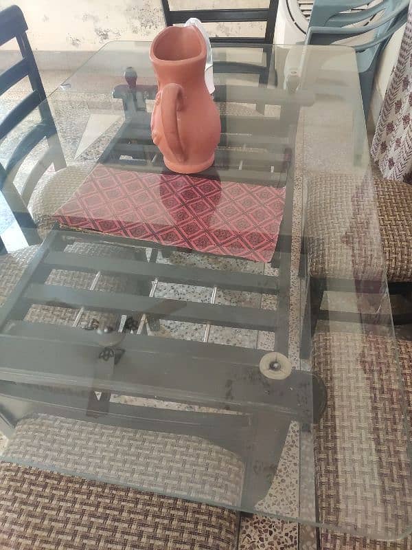 Used 6 chair Dining Table at an Affordable Price 2