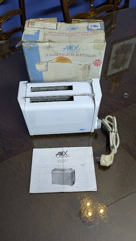 Anex 2 slice toaster brand new made in Germany 3