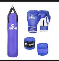 PACK OF 2 - ORIGNAL PUCHING BAG AND ORIGNAL GLOVES BLUE COLOR