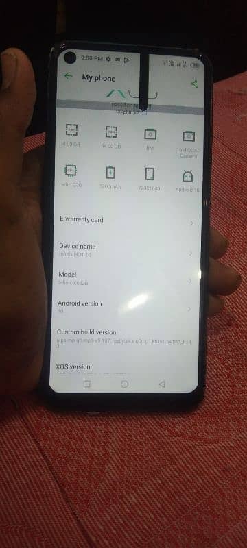 Infinix hot 10 4