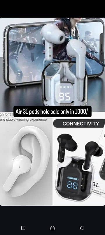 Wireless Bluetooth Earbuds 0