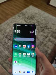 OnePlus 9 pro with lines