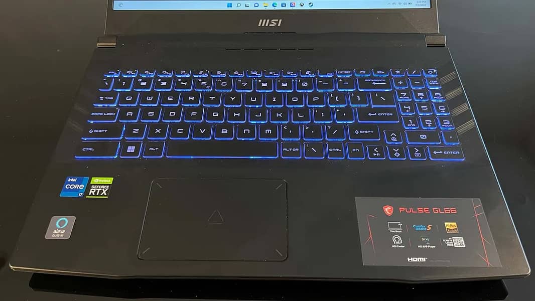 MSI Pulse 12th GEN C-i7 RTX Card RGB KEYS 144Hz LED. . 2