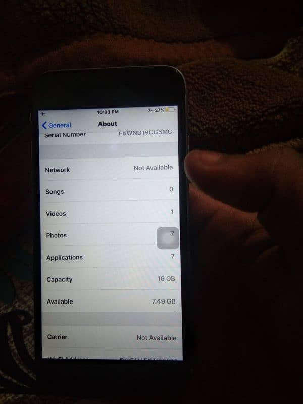 iphone 6non pta all okay urgent sale 3