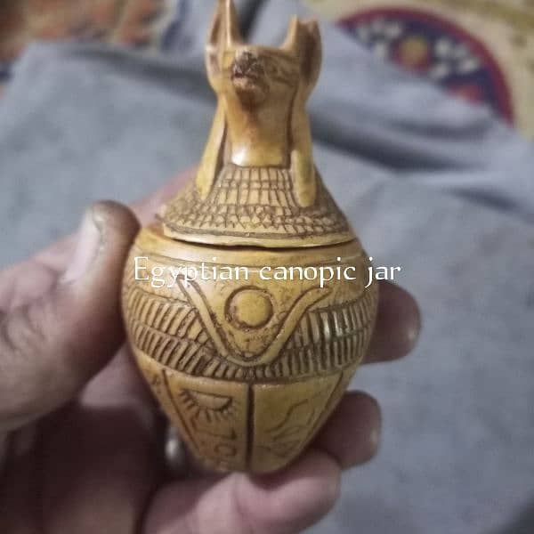 Egyptian canopic jar 1