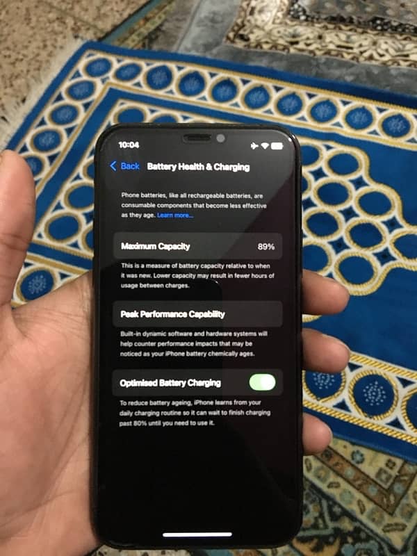 Iphone 11 pro 64gb variant JV/Non-Pta device in black colour. 6