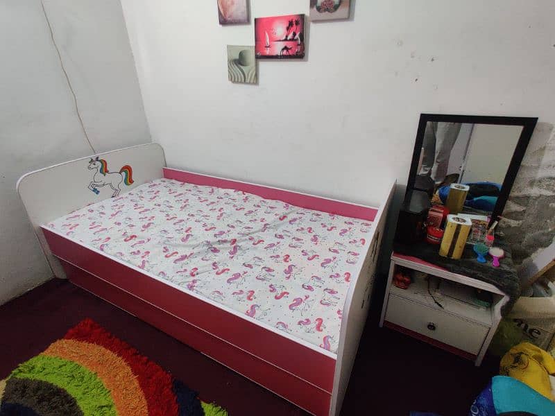 kids beds with cupboard 4