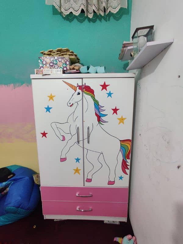 kids beds with cupboard 9