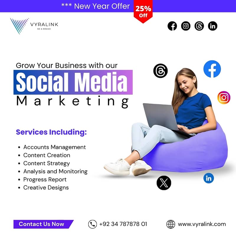  Social Media Marketing Services - 25% Discount 0