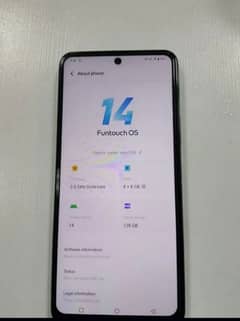 Vivo y28 1 month used only exchange possible Infinix new modals