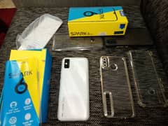 Tecno spark 6 go with box