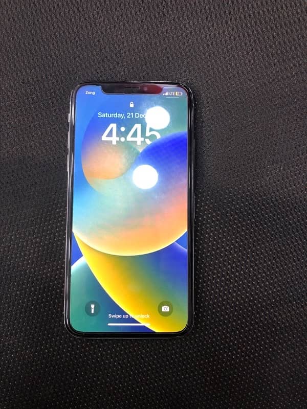 iphone x 64gb pta approved allok just bettery chgez original panal 2