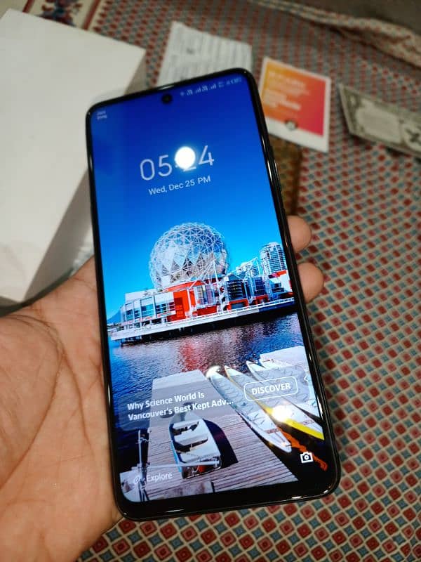 Infinix note 10 with box 0