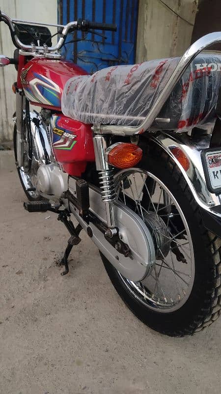 CG Honda 125 2022 Karachi num 10/10 geniun 2