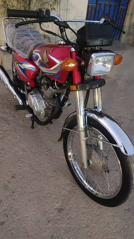 CG Honda 125 2022 Karachi num 10/10 geniun 13