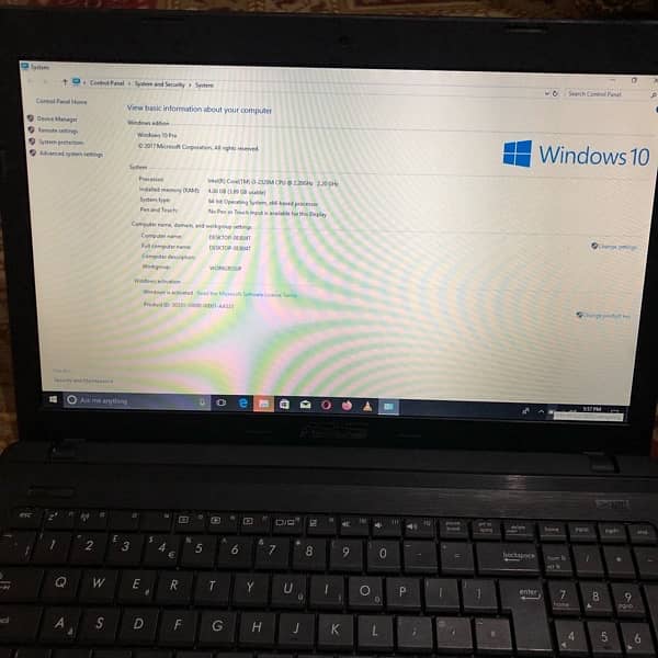 Asus laptop full ok condition 4