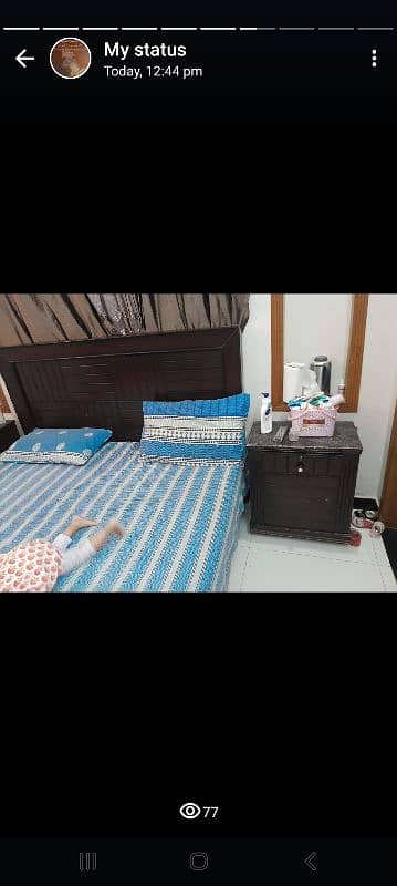 double bed w/o mattress 5