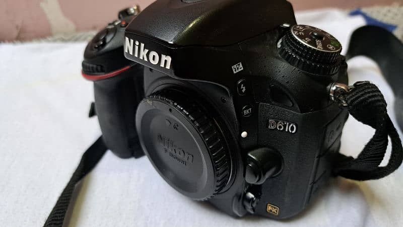 Nikon d610 Camera with lenz 85mm 1.8 3