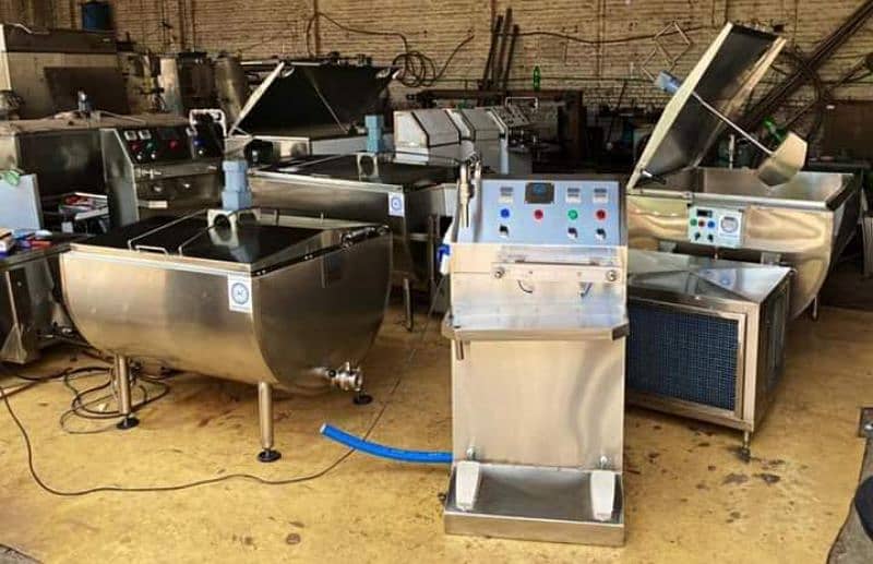 Milk packing Machine & Milk Chiller 2