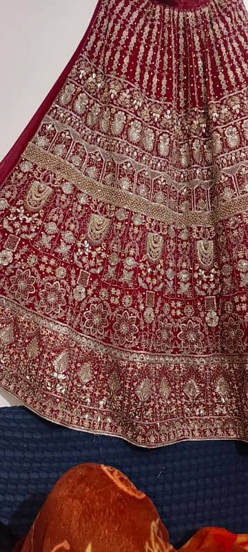 Bridal lehenga 1 month old 1