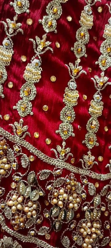 Bridal lehenga 1 month old 5