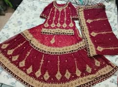 Baraat walima dress