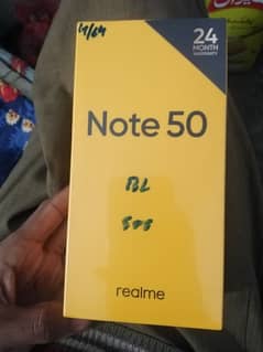 Realme Not 50 4/64 Pin pack