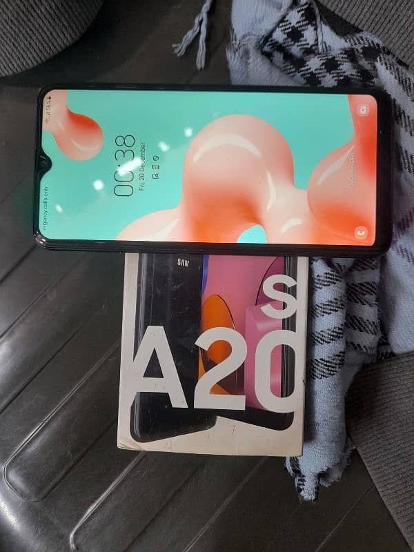 galaxy a20s urgent sale need cash box and charger 0