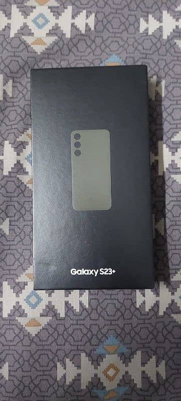 Samsung S23 plus 8gb Ram & 256gb Rom Green colour 6