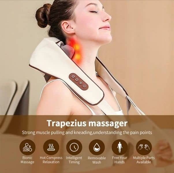 Electric Neck And Shoulder Massager 0