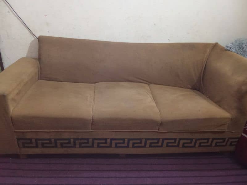 L shaped sofa good condition 2