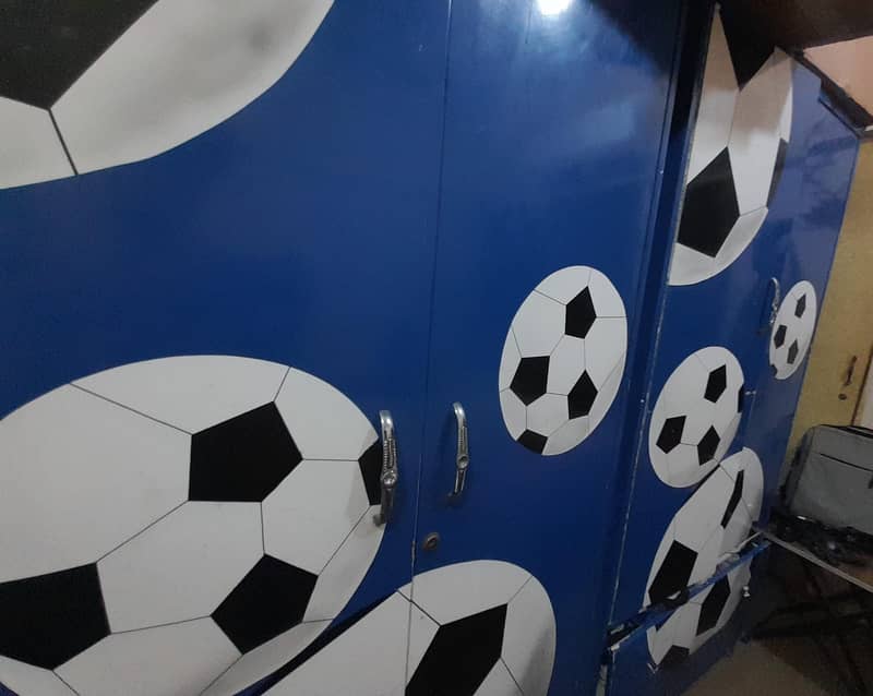 Cupboard | Football Theme Cupbord | Condition 7/10 | Price Negotiable 4