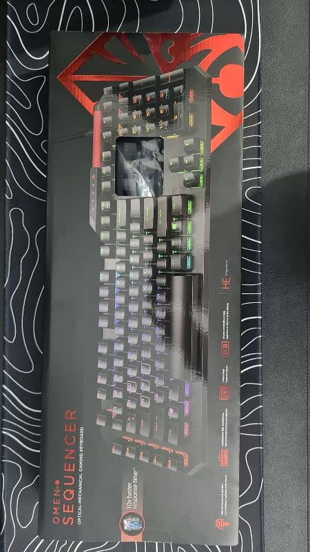 HP Omen Sequencer – Mechanical Gaming Keyboard – Blue Switches 0