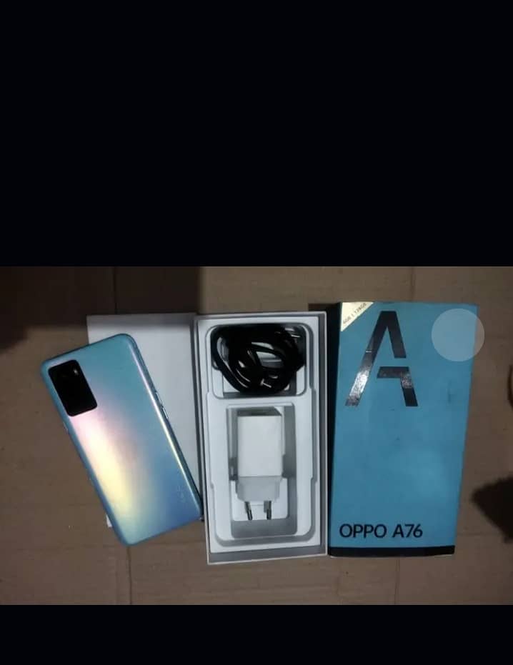 oppoA76 box original charger 2