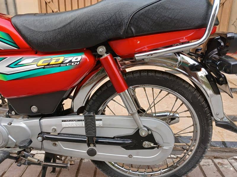 Honda cd 70 In mint condition single handed 6