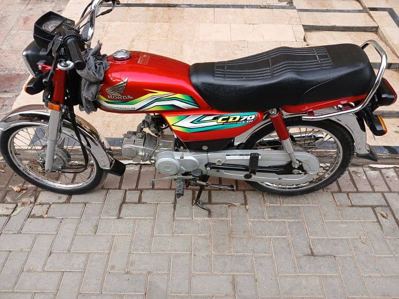 Honda cd 70 In mint condition single handed 7