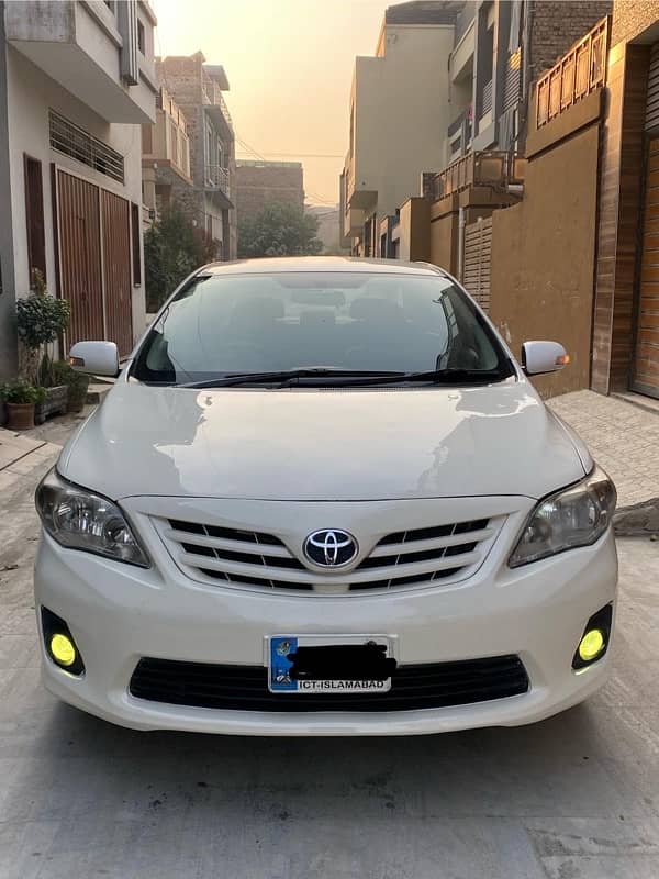 Toyota Corolla XLI 2011 0