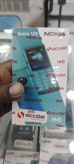 Nokia 125 official one year warranty box pack qty available papu price