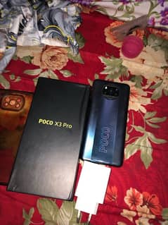 poco x3 pro with box and charger exchange  possible