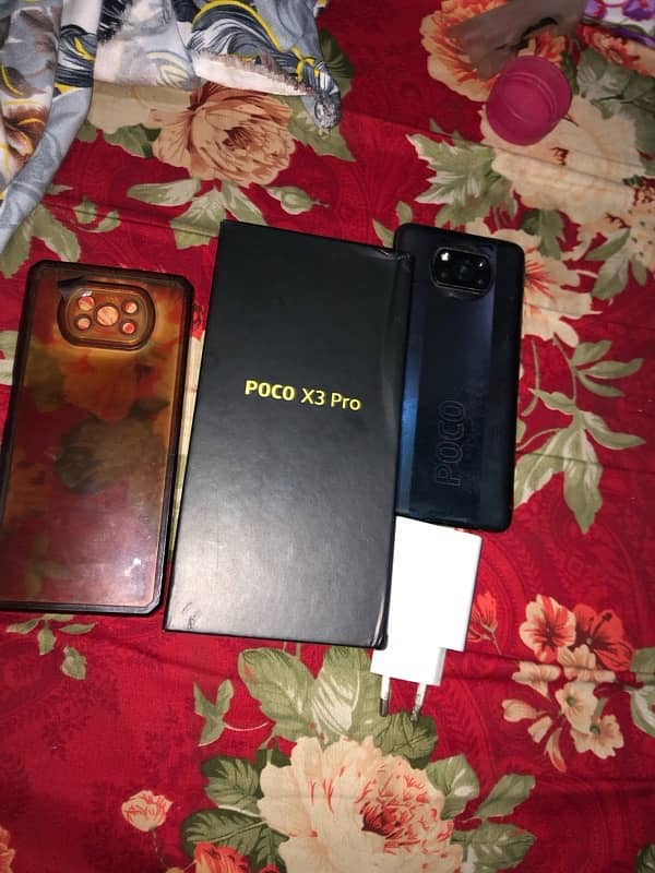 poco x3 pro with box and charger exchange  possible 2