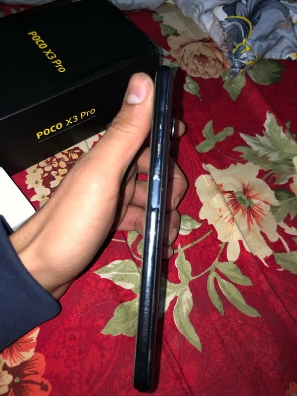 poco x3 pro with box and charger exchange  possible 3