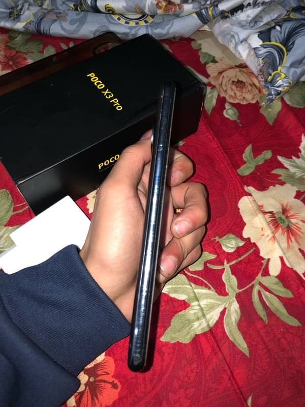 poco x3 pro with box and charger exchange  possible 6