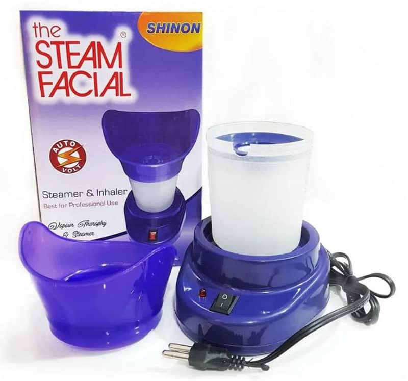 The Steam Facial – For Blocked Nose Face Throat 0