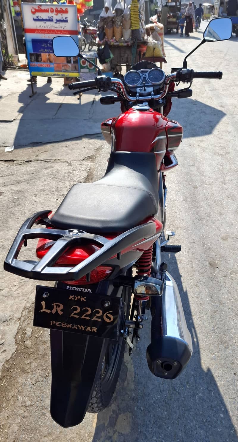 honda cb150f 4