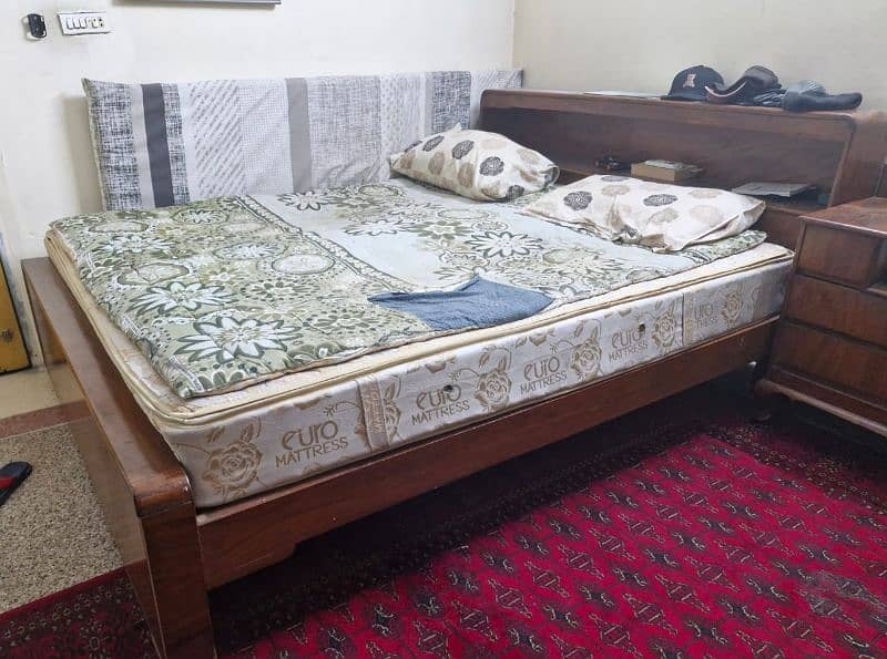 Bed Set with mattress 1